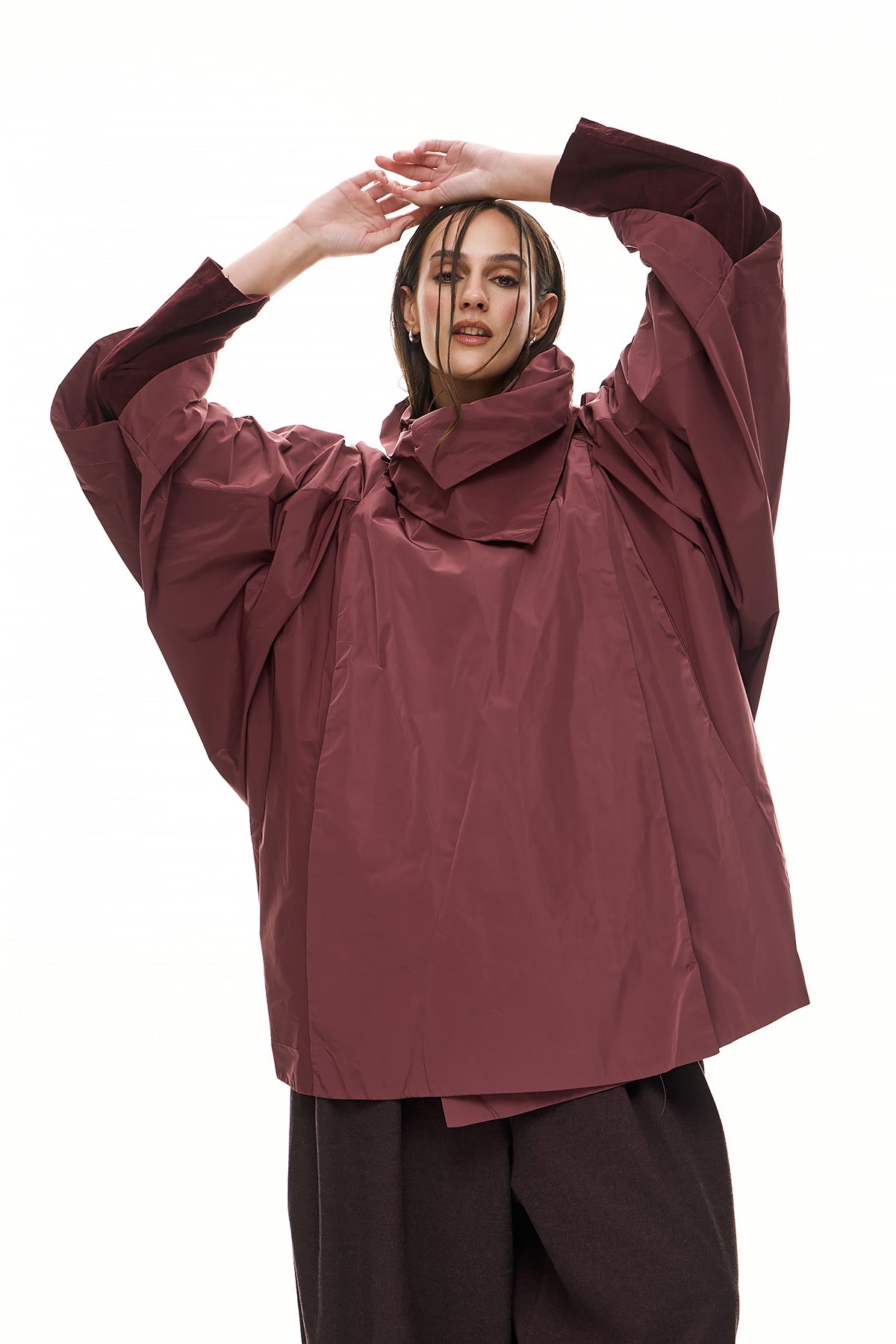 Chic & Simple Women's Ferrari Jacket - Bordeaux