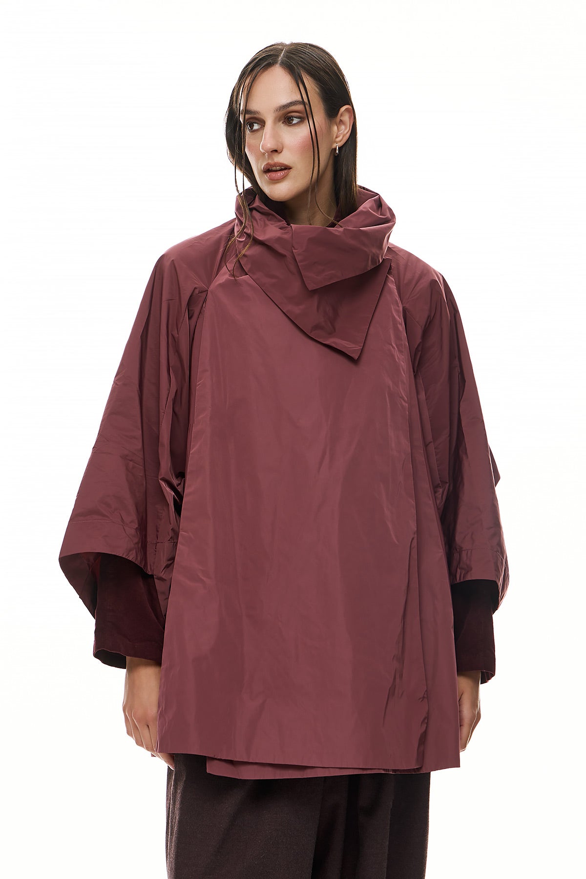 Chic & Simple Women's Ferrari Jacket - Bordeaux