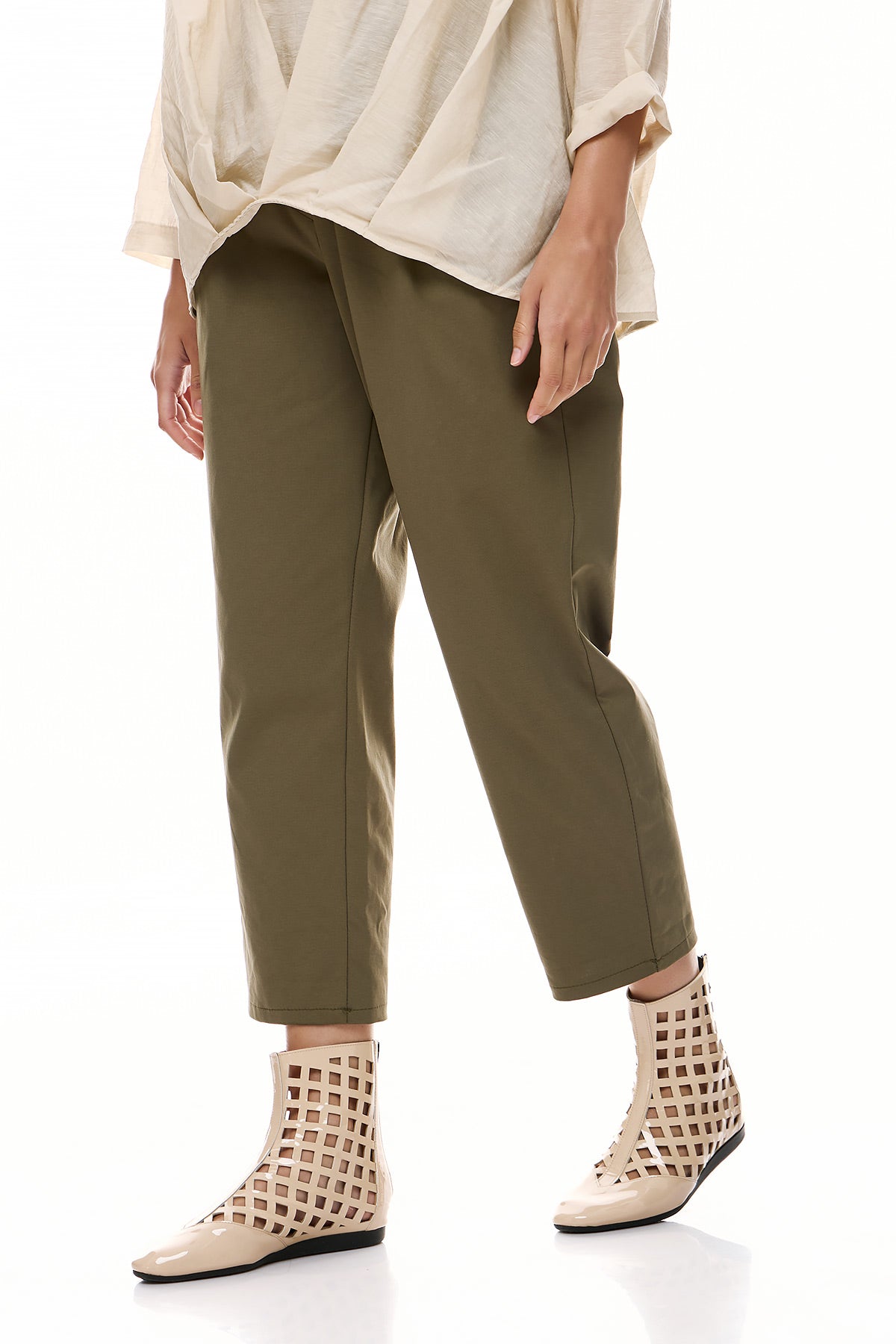 Chic & Simple Women's Pants Sotia - Khaki