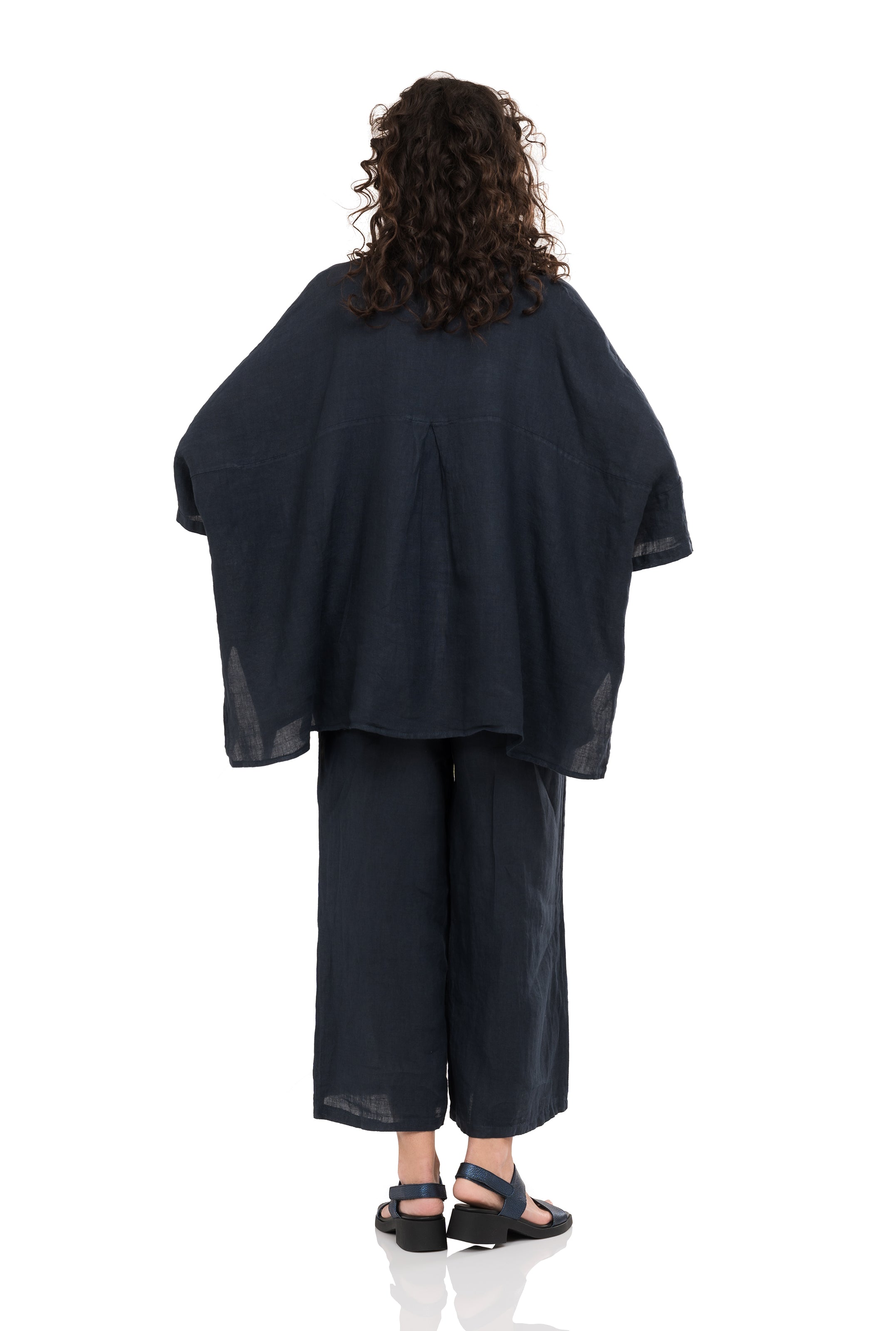 Chic & Simple Combination: Fani Cardigan and Flora Pants - Blue