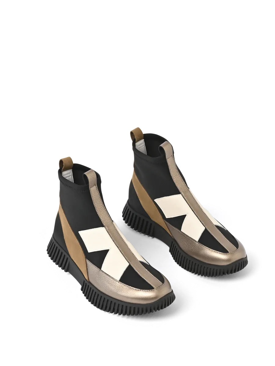 Μποτάκια  Haveke moon-craie-noir-sabana