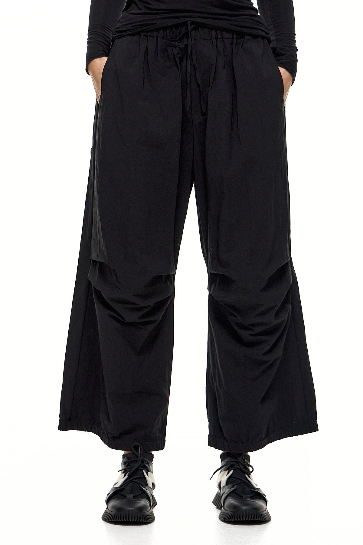 Wendy Trendy Γυναικείο Παντελόνι Vilma - Μαύρο - Chic & Simple 