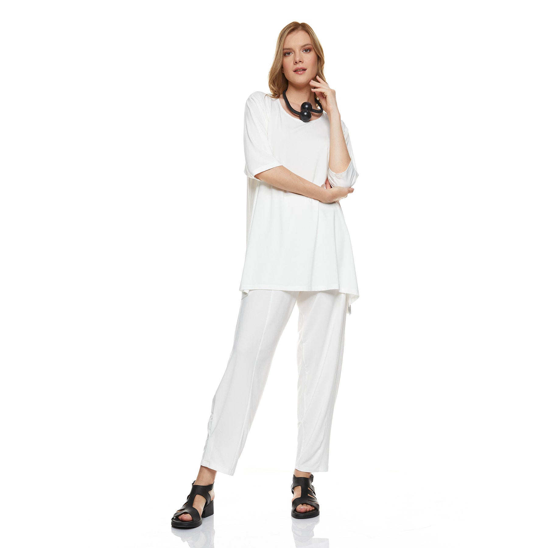 Anna Ecru Blouse - CHIC & SIMPLE