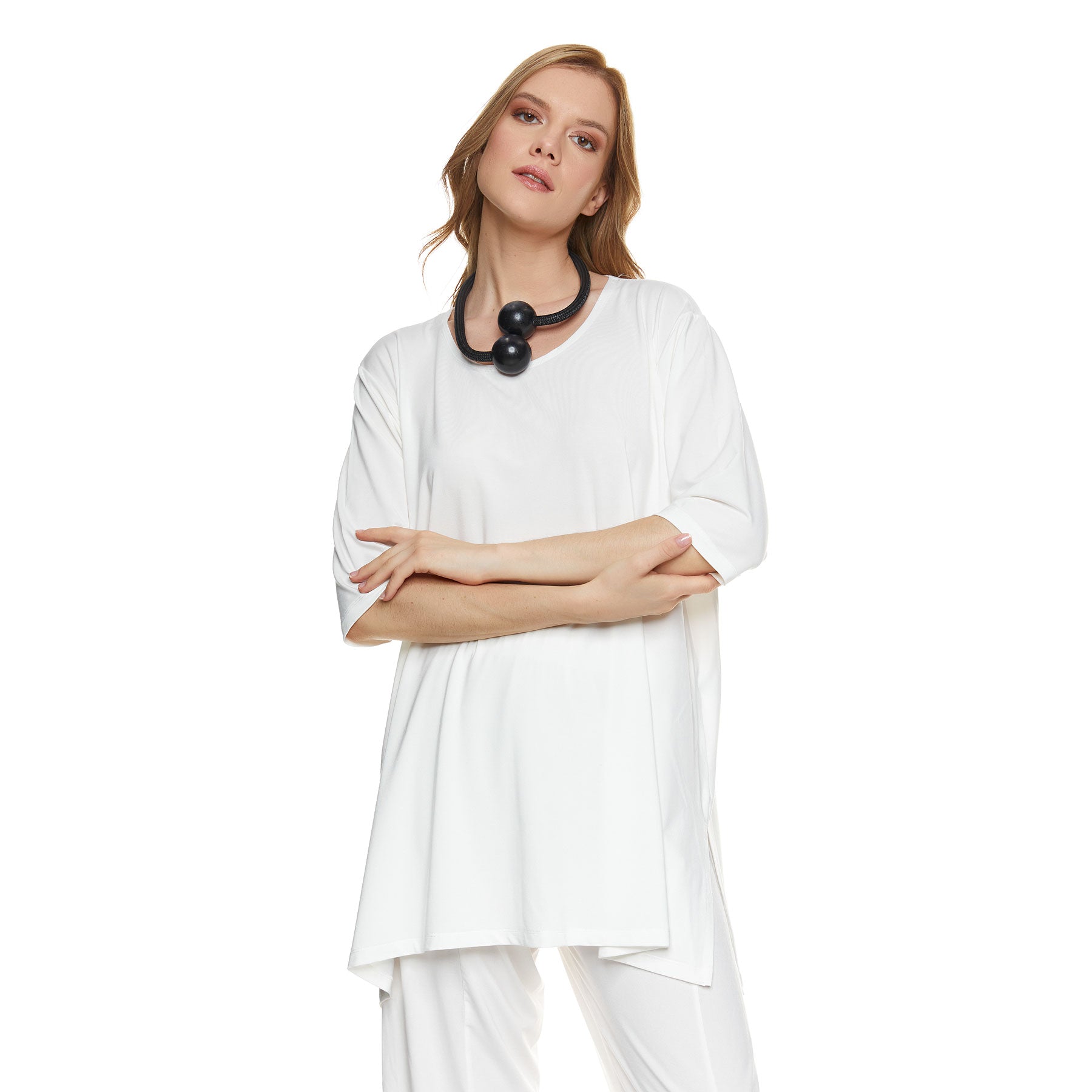 Anna Ecru Blouse - CHIC & SIMPLE