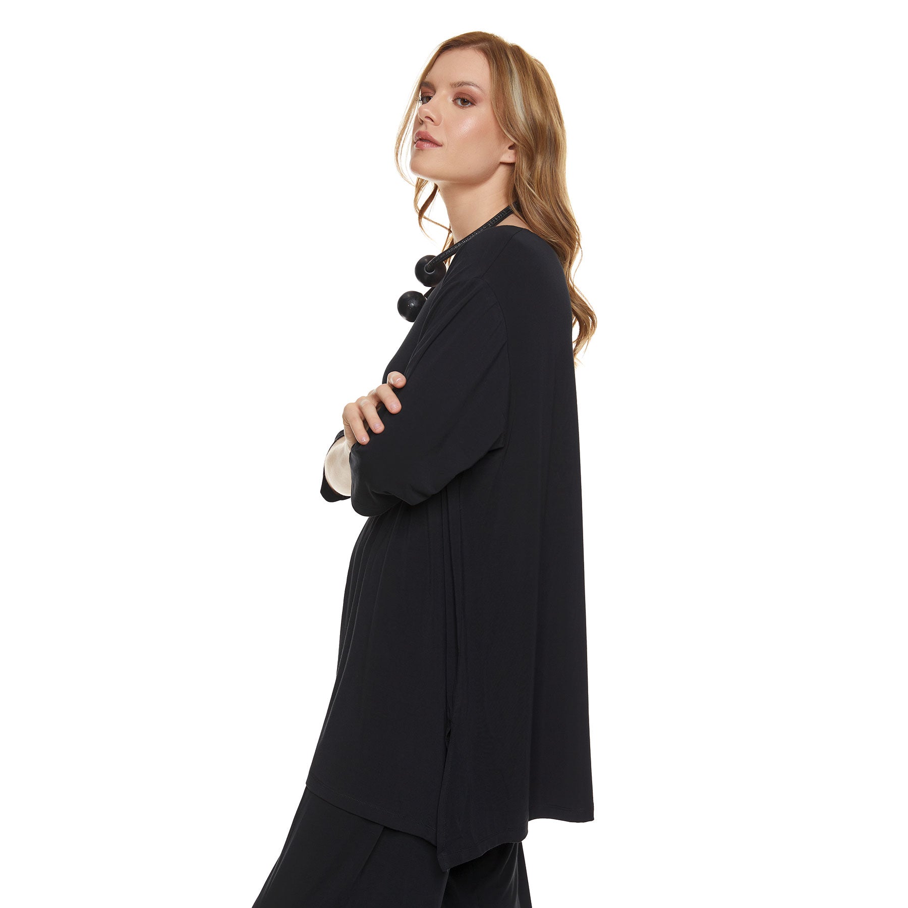 Blouse Anna Black - CHIC & SIMPLE