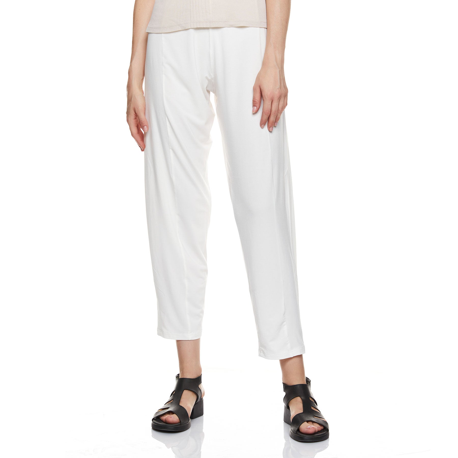 Myrtle Ecru Pants - CHIC & SIMPLE