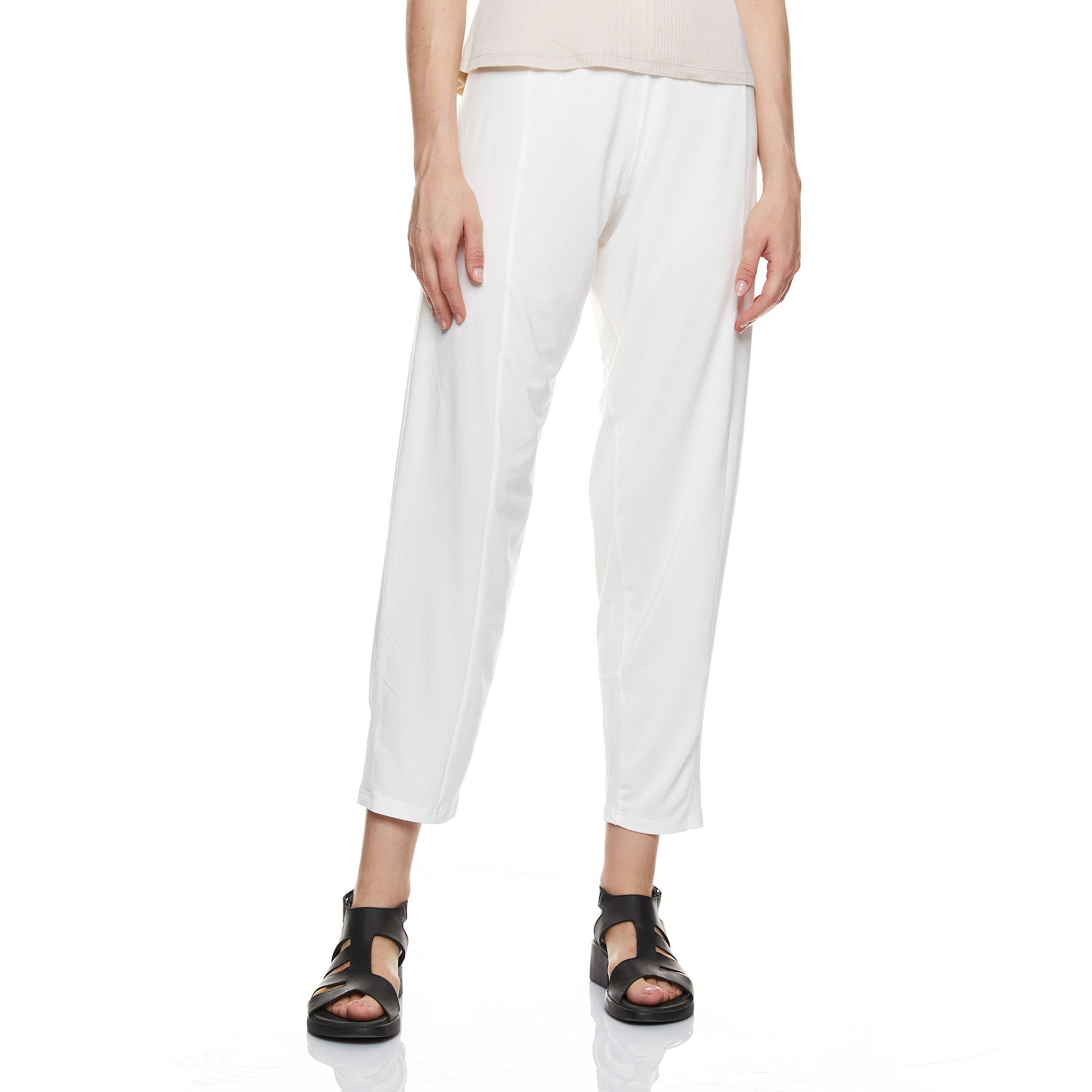 Myrtle Ecru Pants - CHIC & SIMPLE