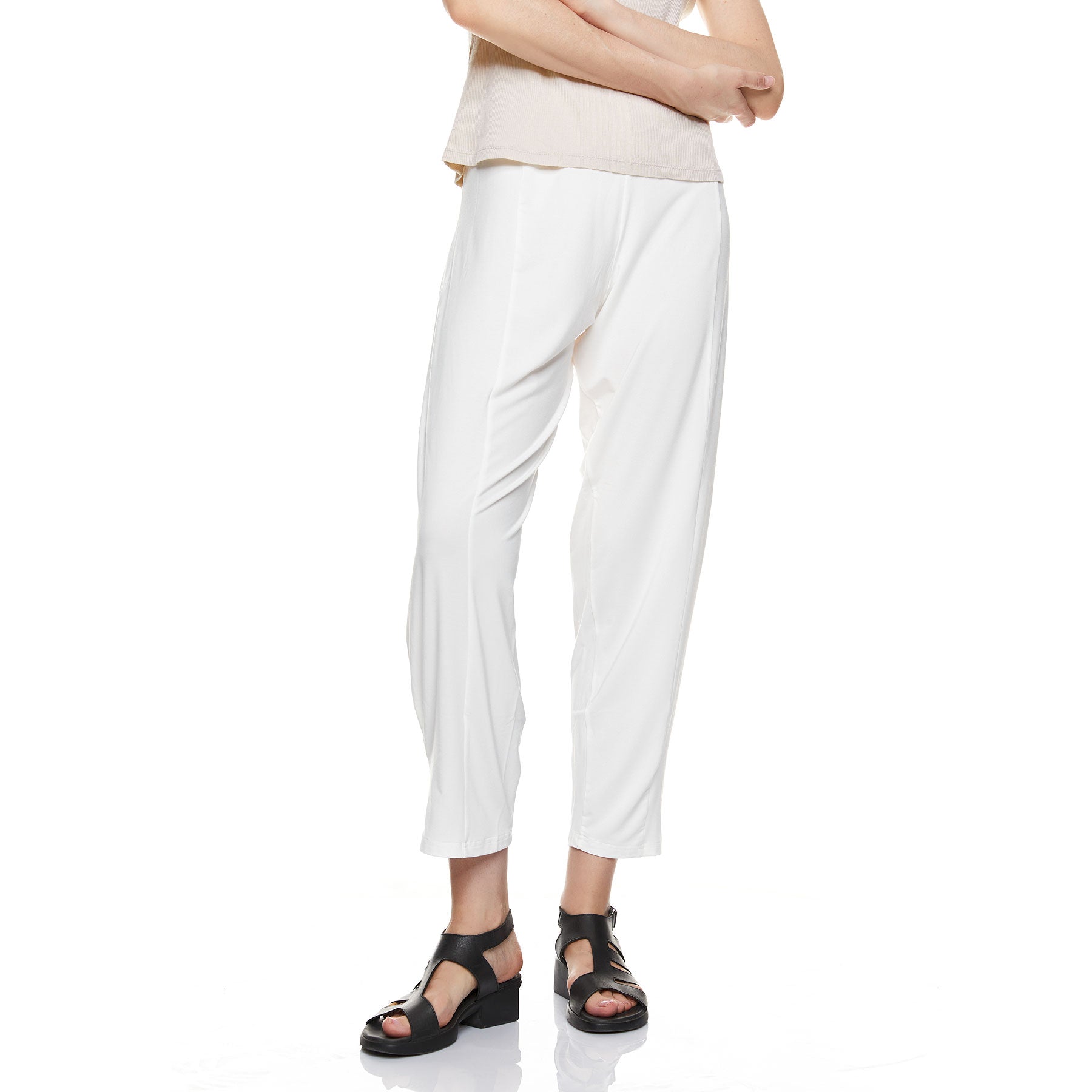 Myrtle Ecru Pants - CHIC & SIMPLE