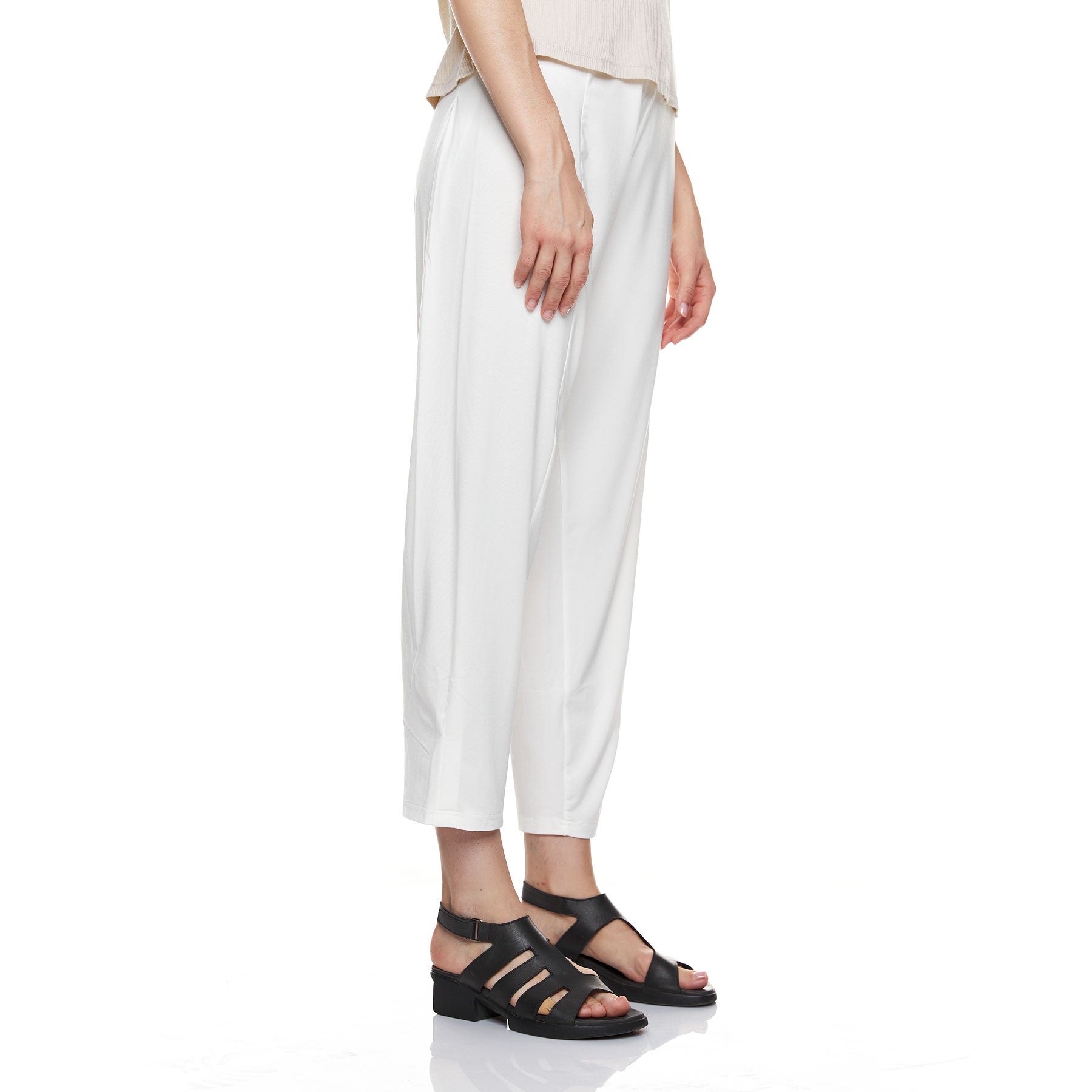 Myrtle Ecru Pants - CHIC & SIMPLE