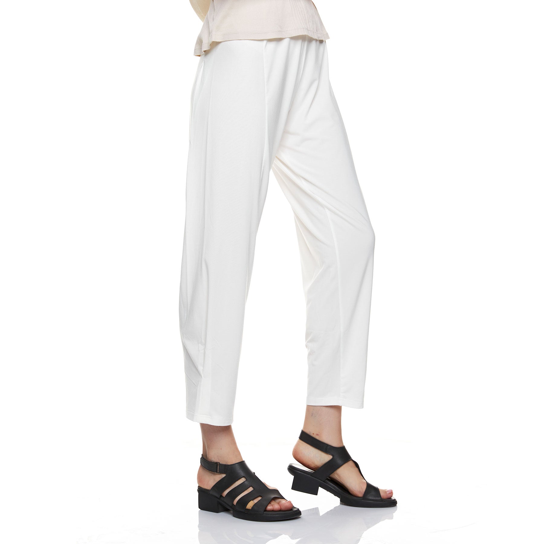 Myrtle Ecru Pants - CHIC & SIMPLE