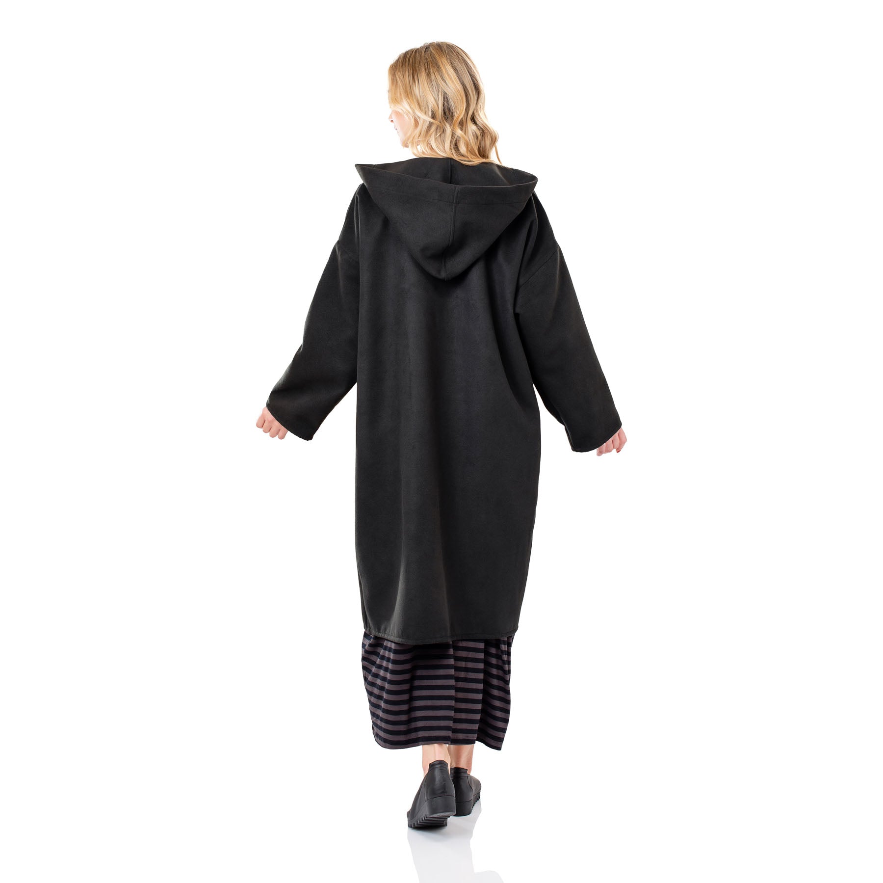 Nefeli Coat - Black - CHIC AND SIMPLE