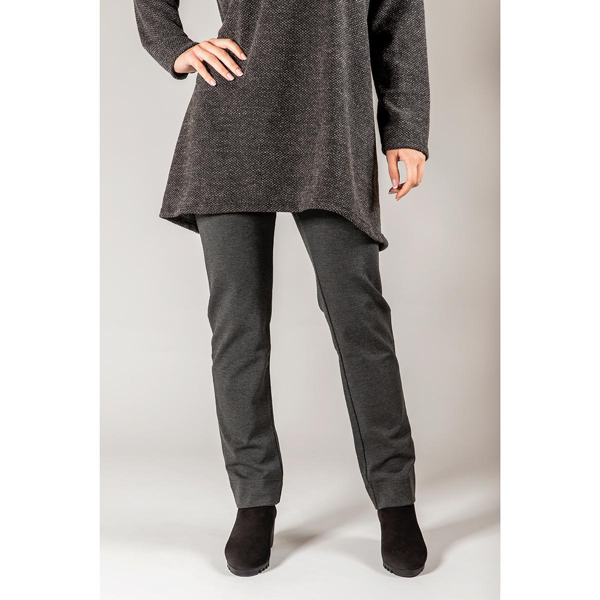 Παντελόνι Σταρ - Γκρι - CHIC & SIMPLE 